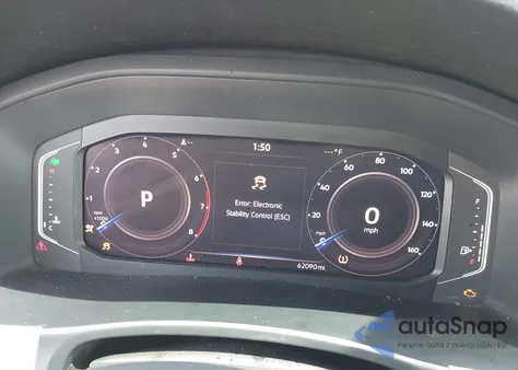 2022 Volkswagen Atlas 2.0T Se W/Technology из США, поврежденный, VIN 1V2JP2CA6NC532373